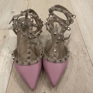 Valentino Studded Heel Pumps